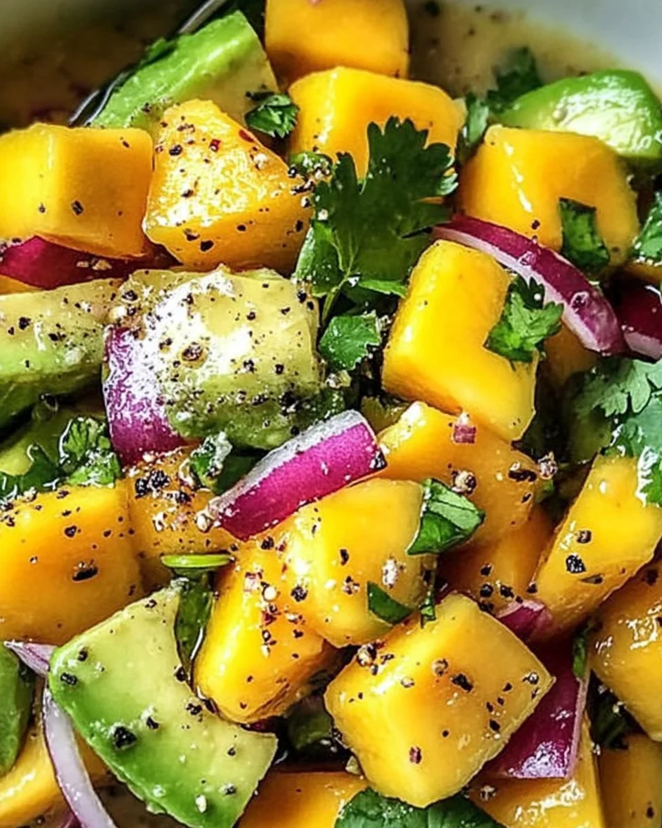 Avocado-Mango-Salat