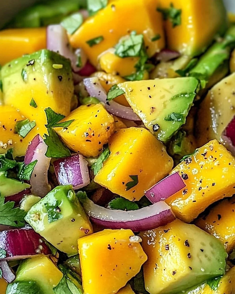 Avocado-Mango-Salat