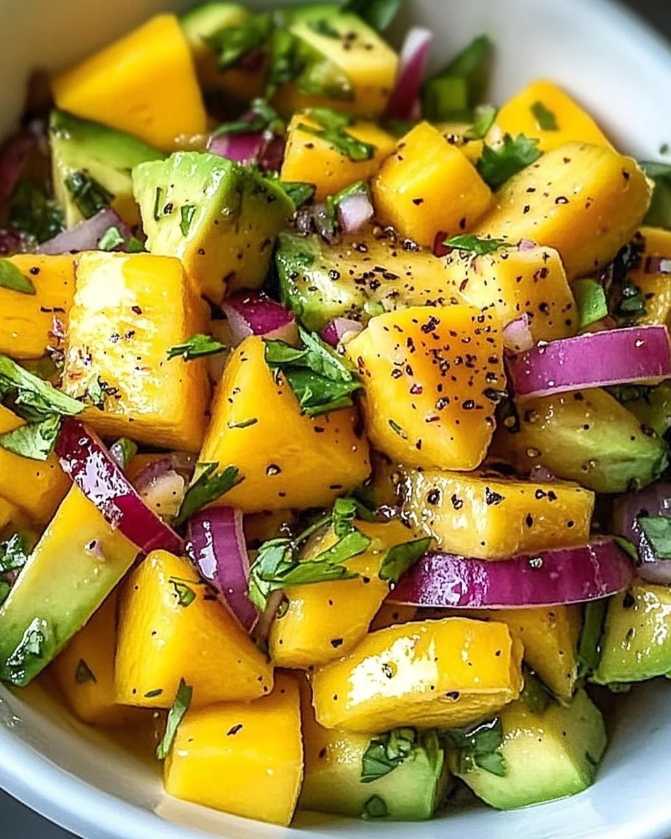 Avocado-Mango-Salat