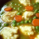 Borsóleves galuskával