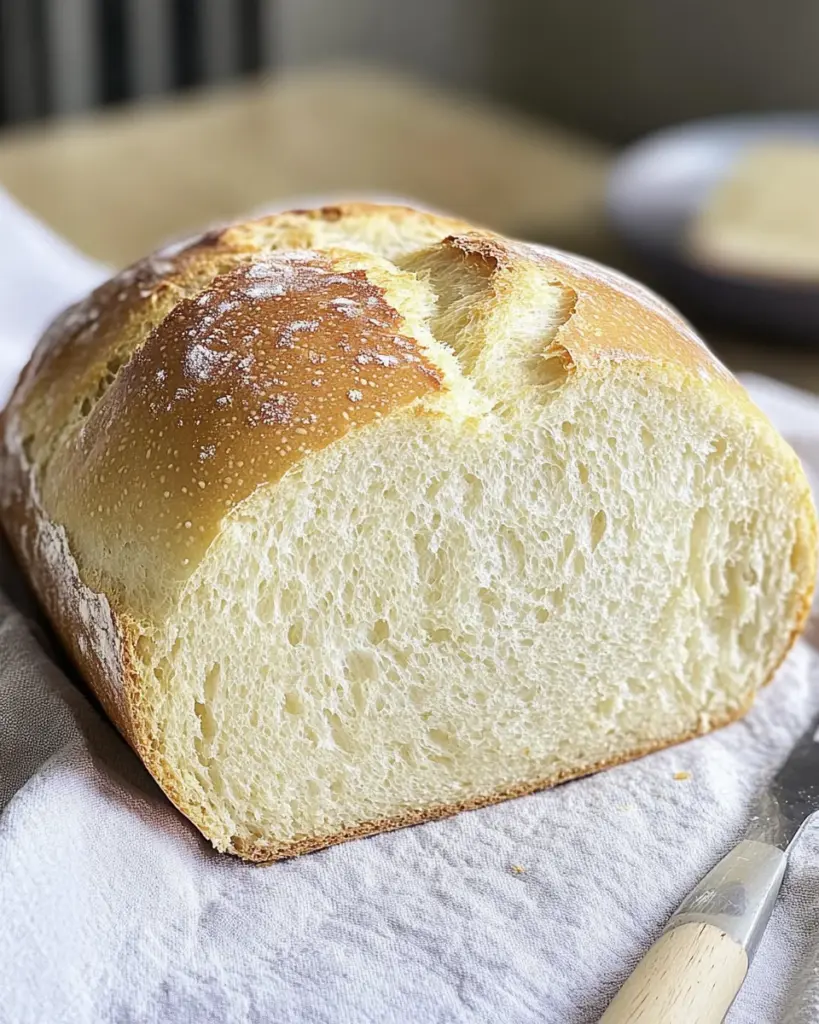 Brot backen mit Trockenhefe und Weizenmehl