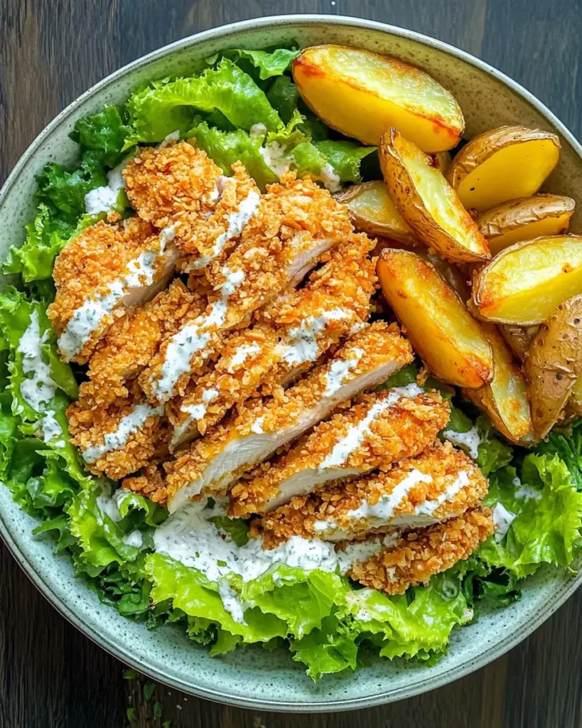 Caesar-Hähnchen-Schale