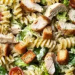 Caesar-Nudelsalat mit Hähnchen