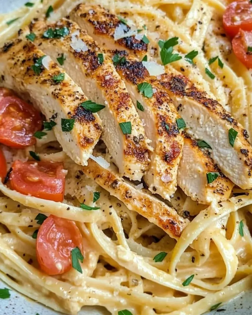 Cremige Cajun Hähnchen Pasta