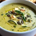 Cremige Zucchinisuppe