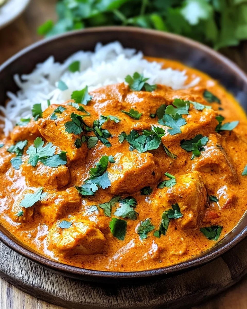 Einfaches Chicken Tikka Masala Rezept