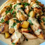 Einfaches Hähnchen Gyros in cremiger Schmand Soße: Ein unglaubliches Ultimatives Rezept