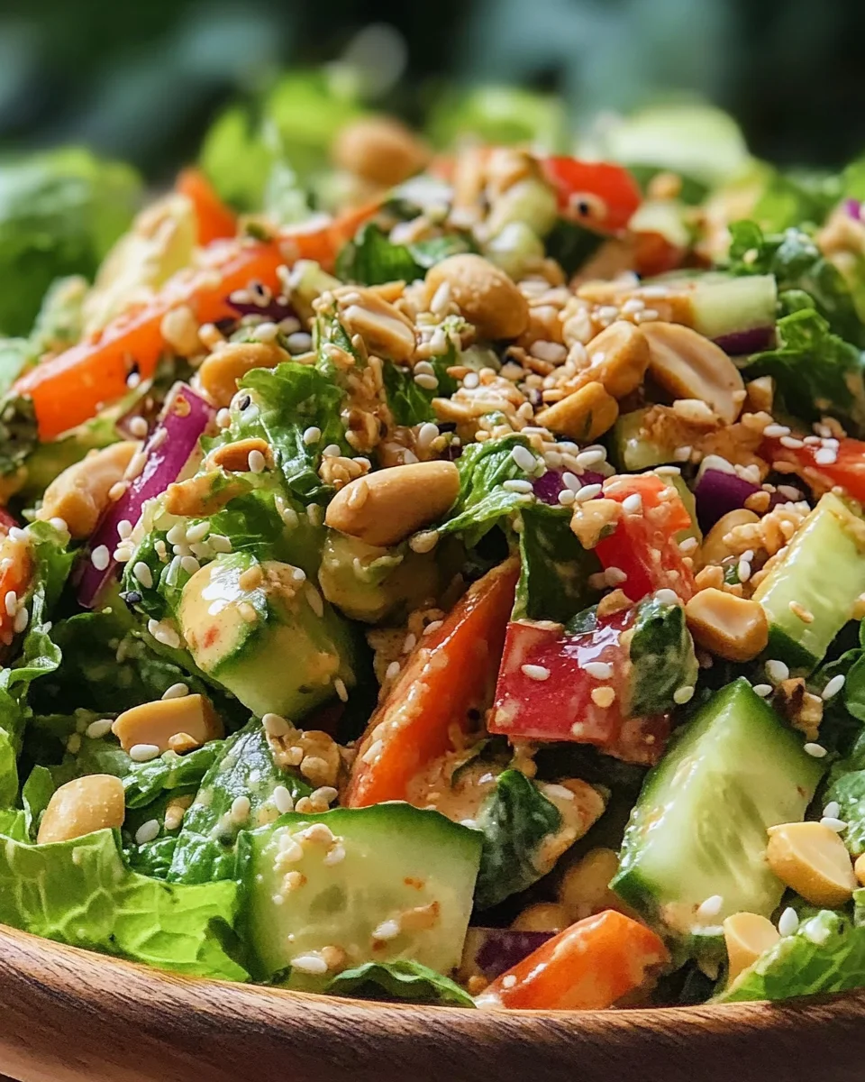 Erdnuss-Knusper-Salat: