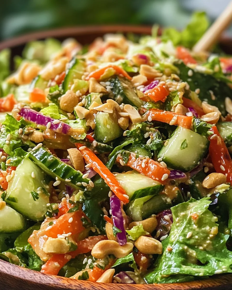 Erdnuss-Knusper-Salat: