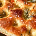 Focaccia (einfach und ohne Kneten)