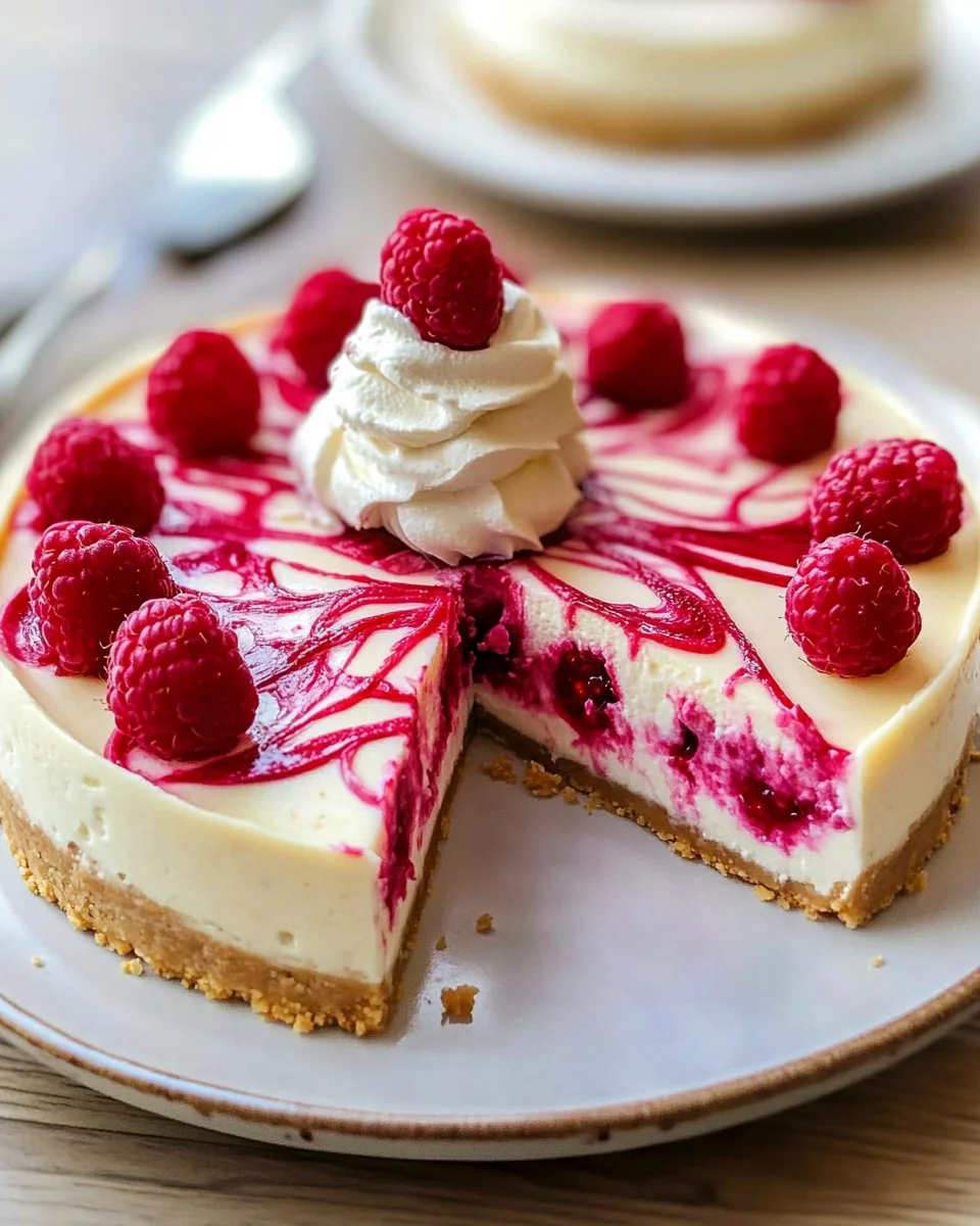 Frambozen-Käsekuchen