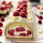 Frambozen Rolcake (ohne Backen)