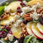 Frischer Walnuss-Apfel-Salat