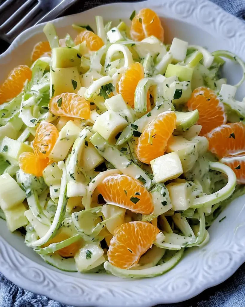 Fruchtiger Porree Salat