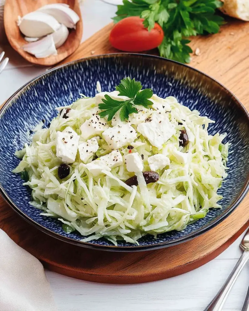 Griechischer Krautsalat – einfaches Rezept
