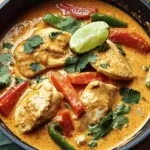 Hähnchen-Pfanne mit Kokosmilch