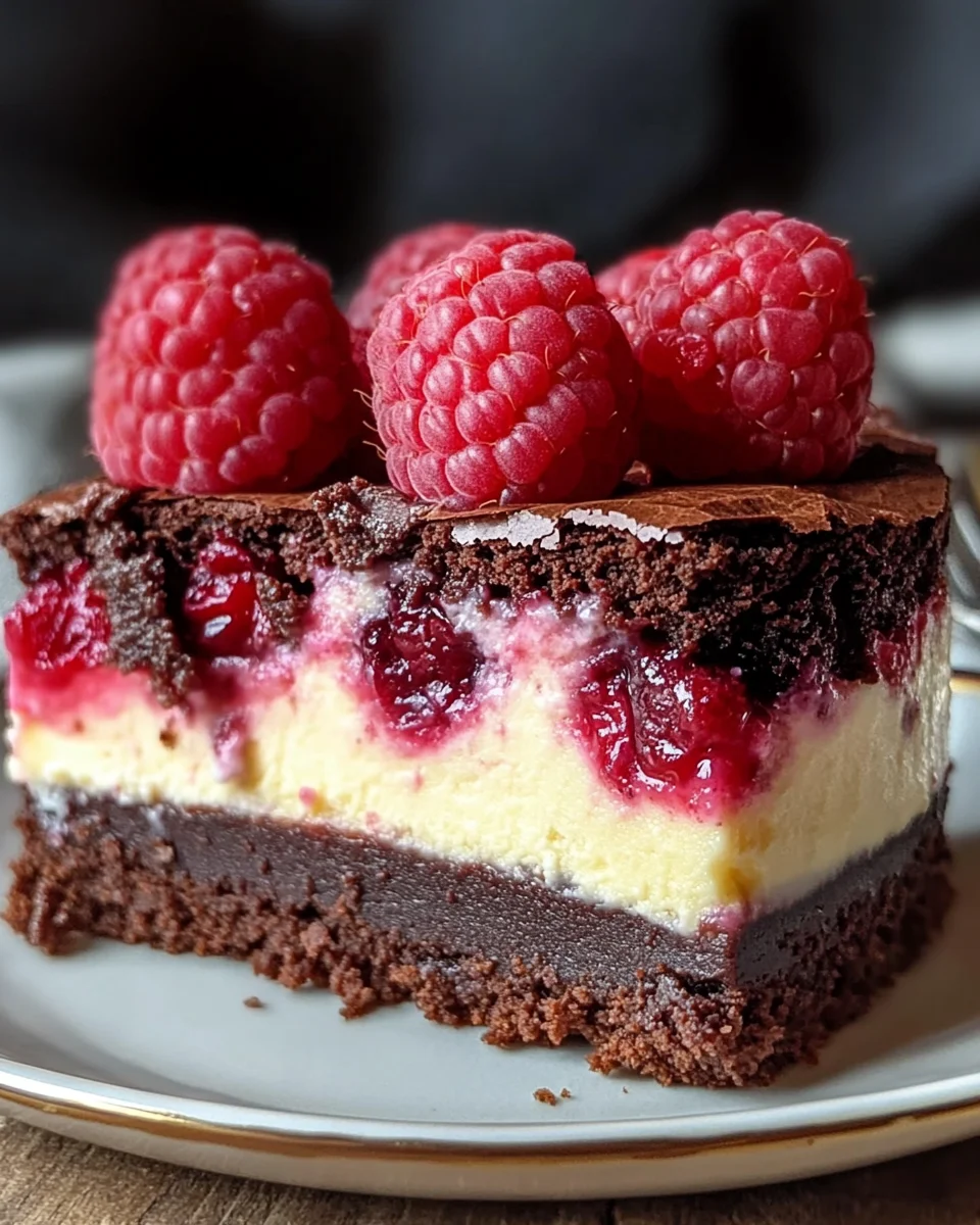 Himbeer-Brownie-Käsekuchen: Ein Genuss für jeden Anlass!