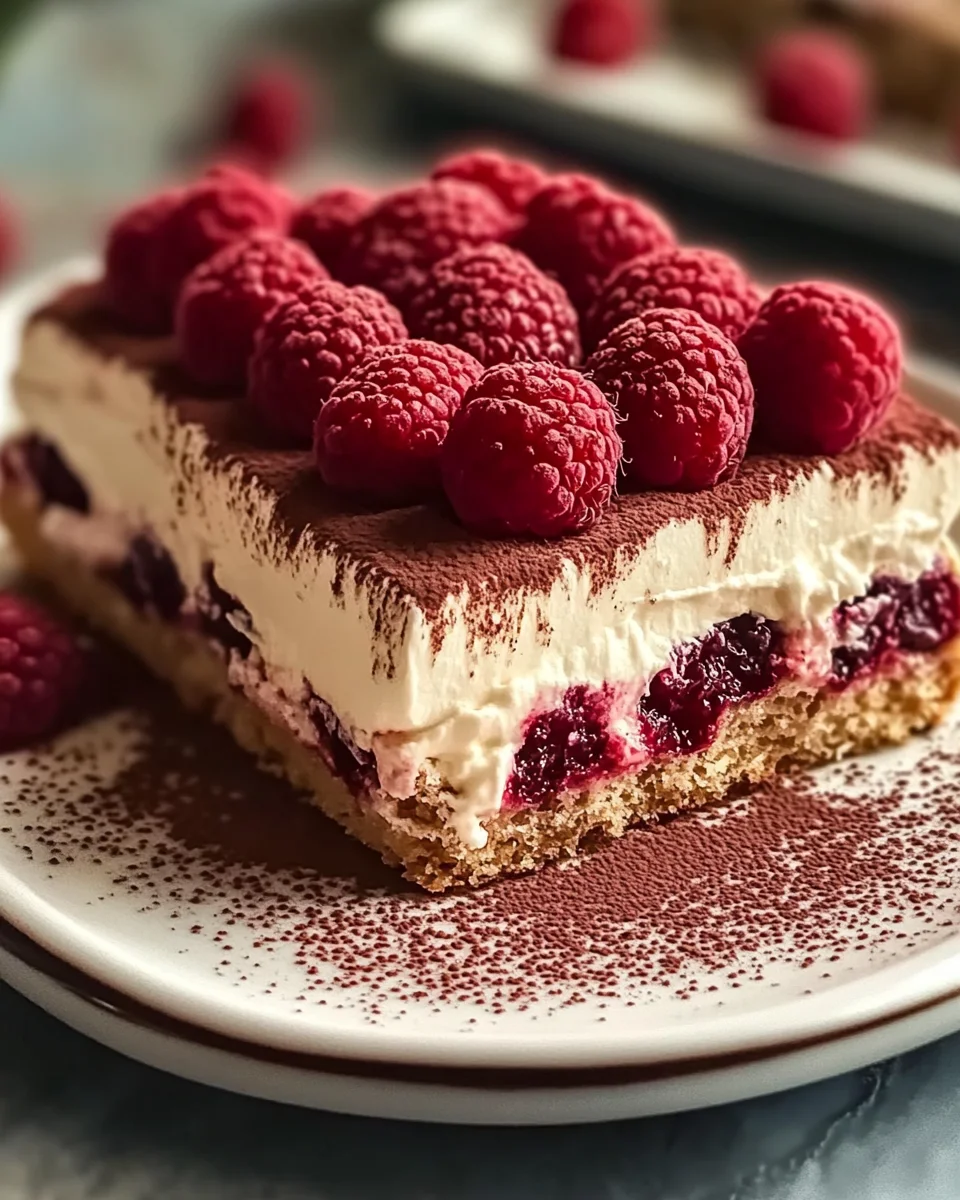Himbeer-Spekulatius-Tiramisu: