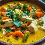 Immunstärkende Kurkuma-Hühnersuppe für Ihre Gesundheit!