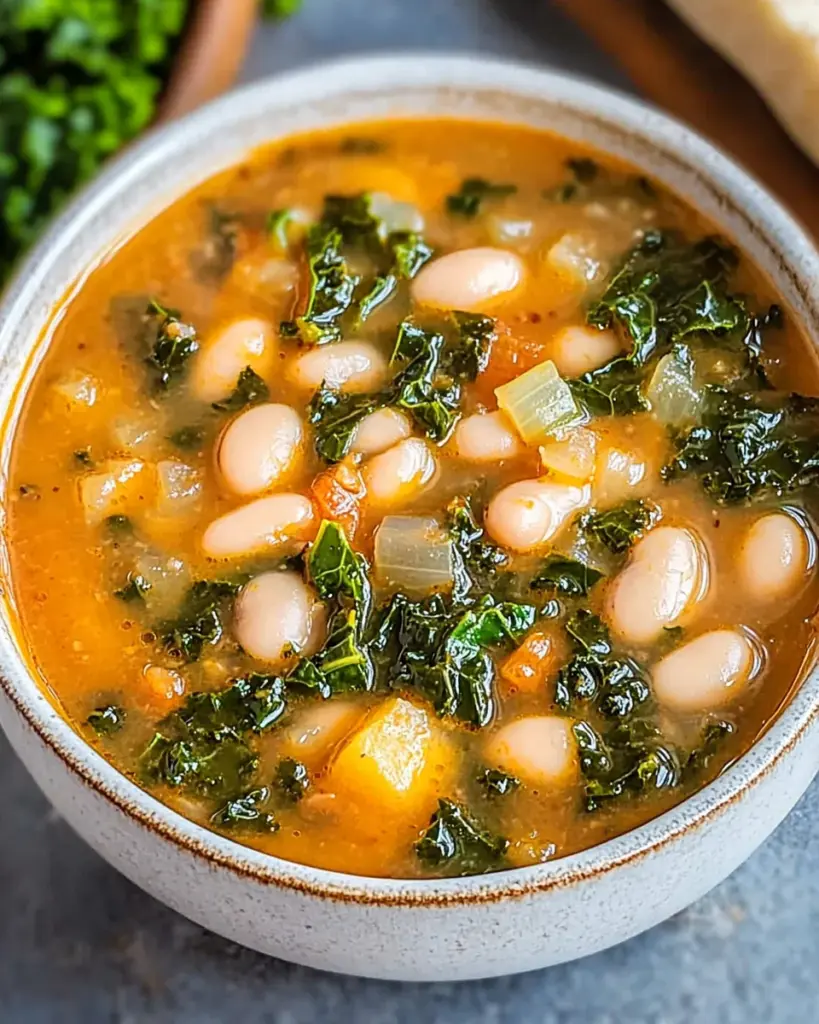 Italienische Ribollita: Blitzschnelle Bohnensuppe mit Grünkohl