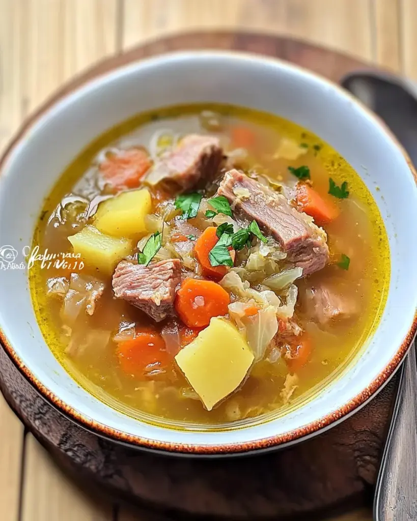 Kapuśniak z kiszonej kapusty