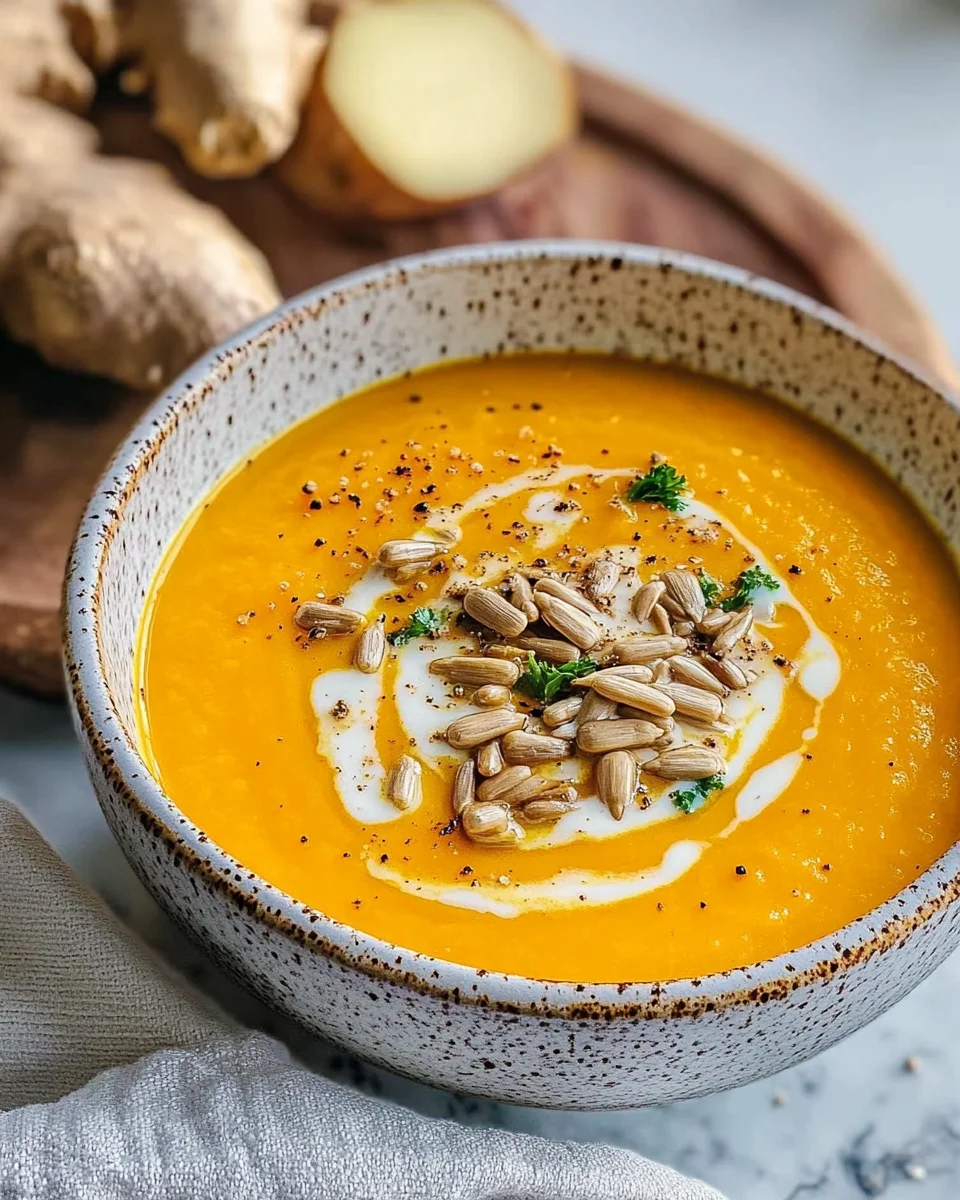 Karotten-Ingwer-Suppe