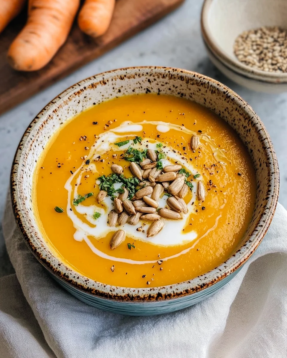 Karotten-Ingwer-Suppe