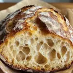 Klassisches Sauerteigbrot mit Vorspeise