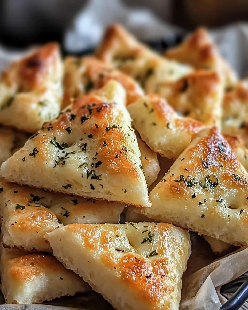 Knoblauch Ecken fluffig, aromatisch & Perfekt zum Grillen