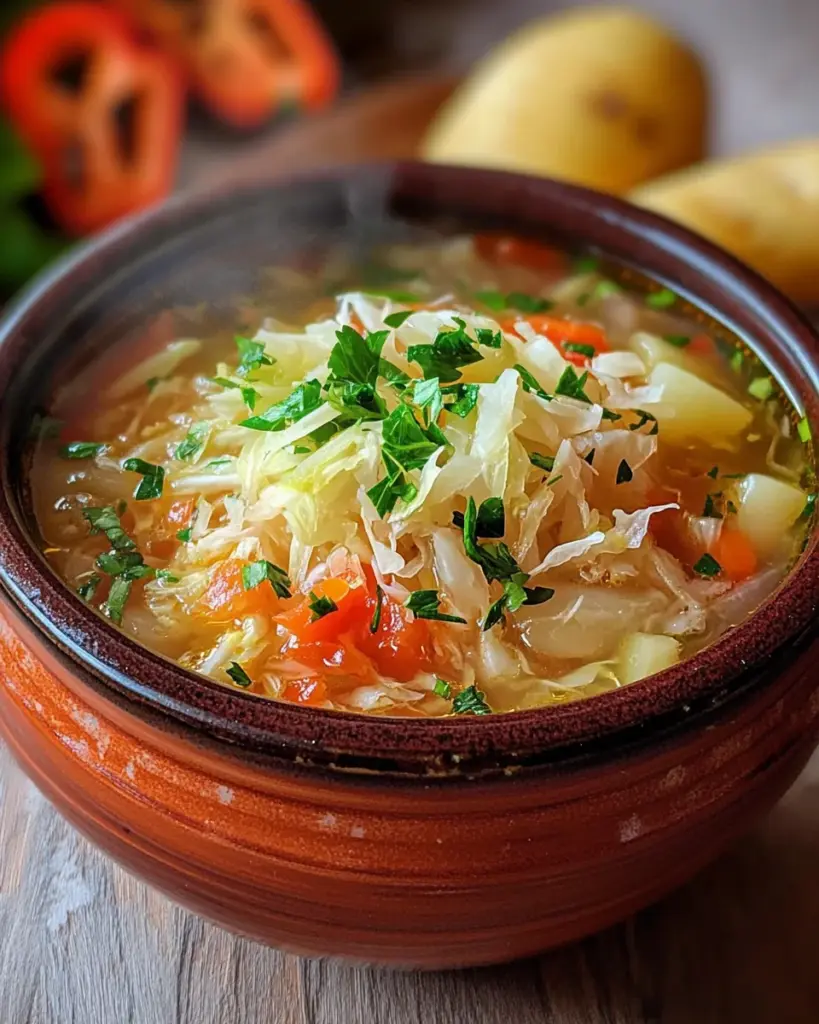 Krautsuppe zum Abnehmen