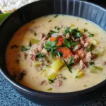 Porree - Hackfleisch - Suppe von elke4