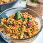 Proteinreiche vegane „Marry Me Pasta“ (zur Vorbereitung geeignet)