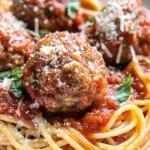 Rezept für Spaghetti mit Fleischbällchen