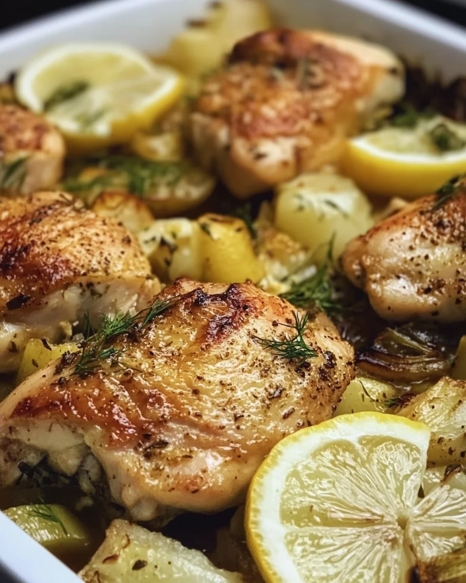 Saftiges Zitronen-Huhn