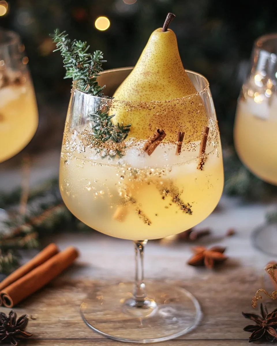 Winter Gin Tonic (Weihnachtscocktail)
