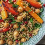Bulgursalat mit Grillgemüse