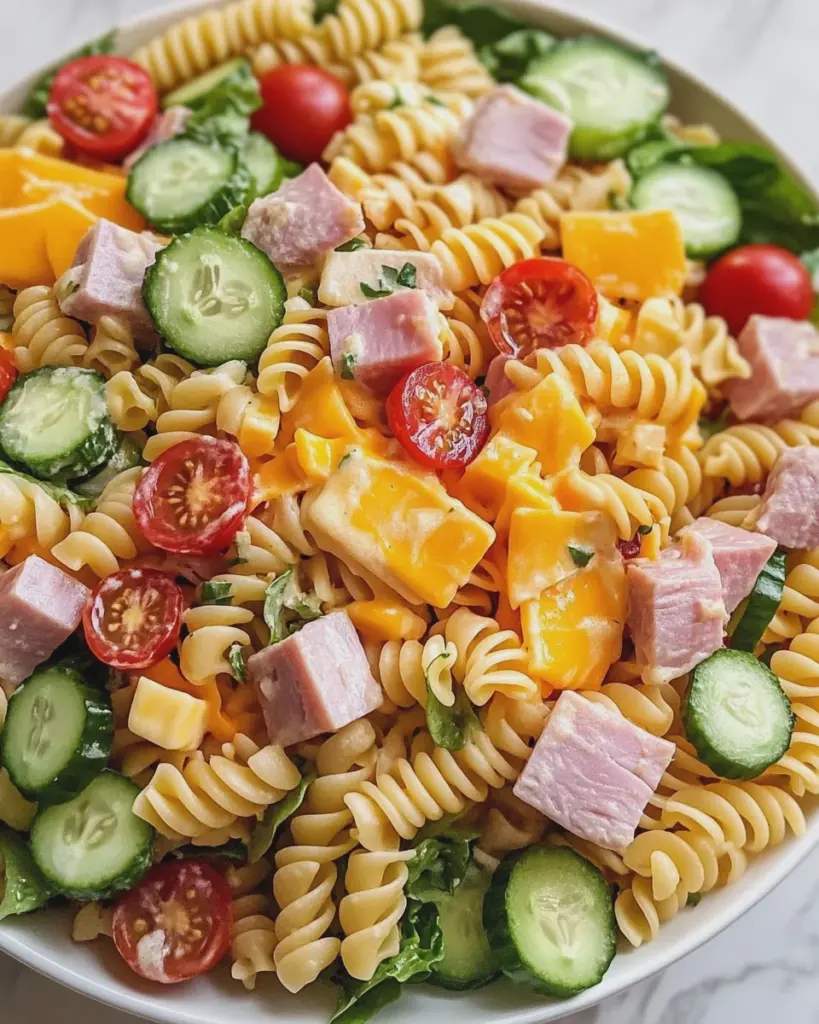 Chef-Salat, Nudelsalat