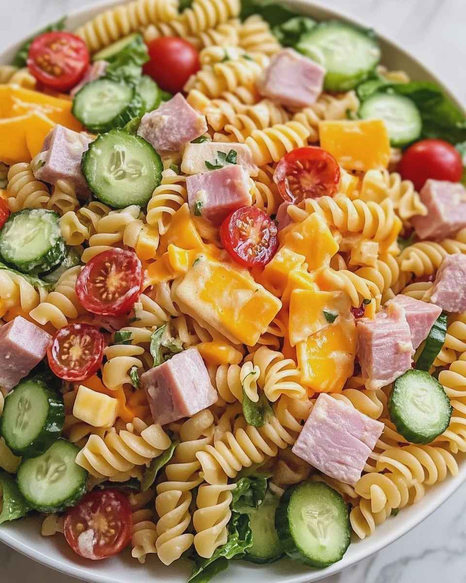 Chef-Salat, Nudelsalat