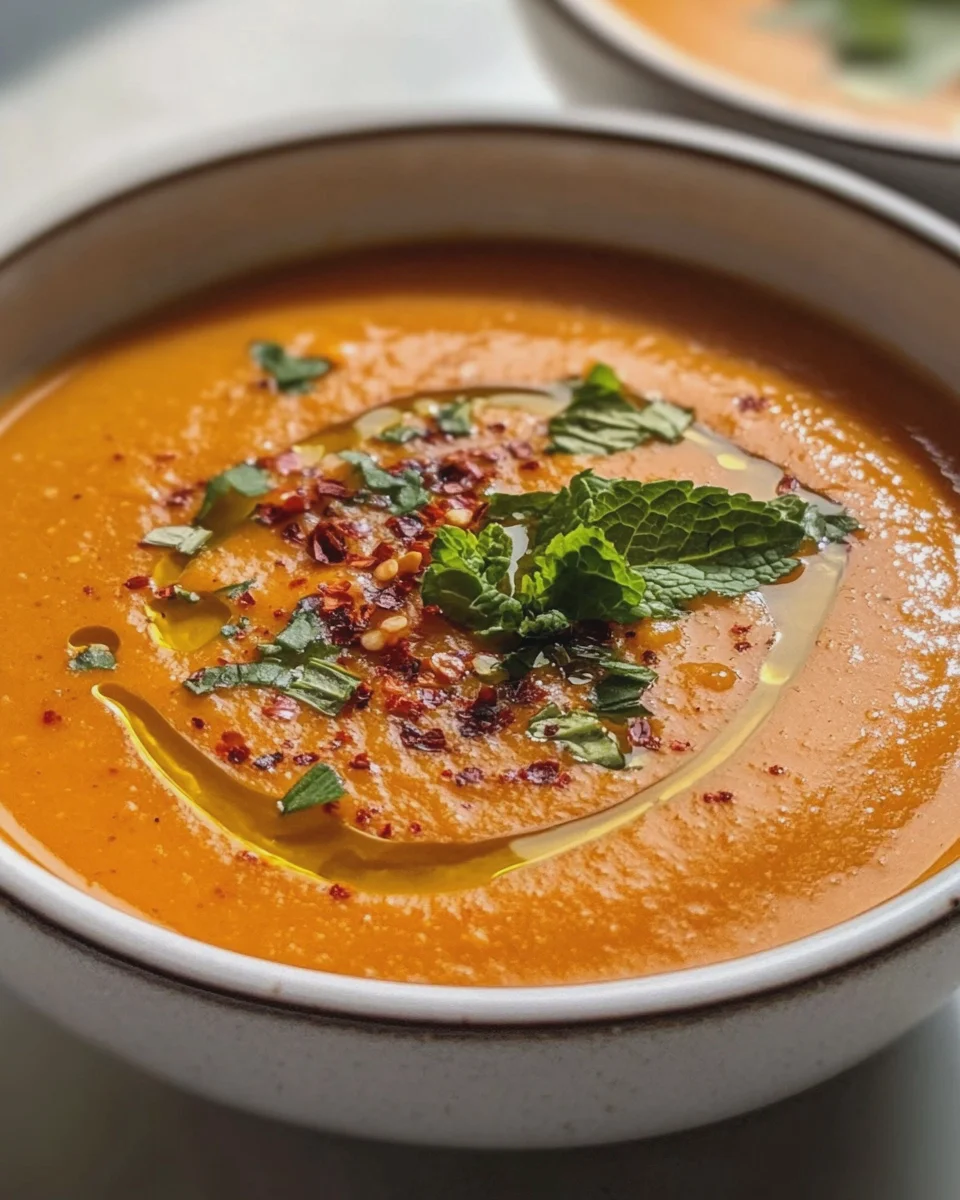 Cremige Türkische Rote Linsensuppe – Dein wärmender Genuss!