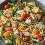 Hähnchen-Nudelsalat