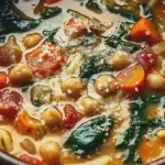 Herzhafte toskanische Suppe