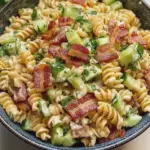 Nudelsalat mit Speck - FlirtyFood
